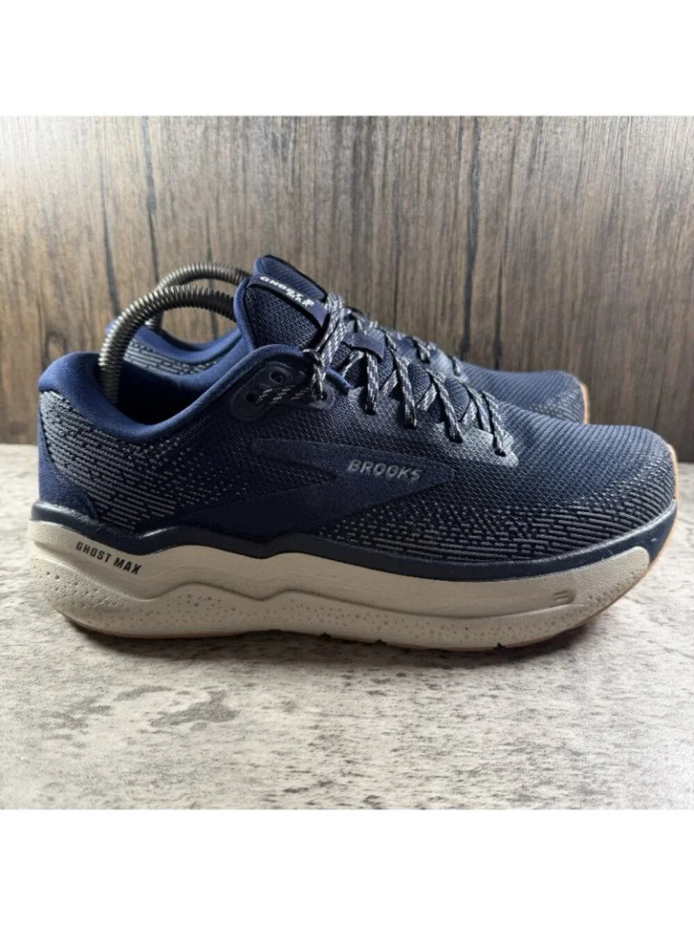Brooks Ghost Max 2 Men's Size 8 Road Running Shoes 1104311D453 Blue Gym Walking